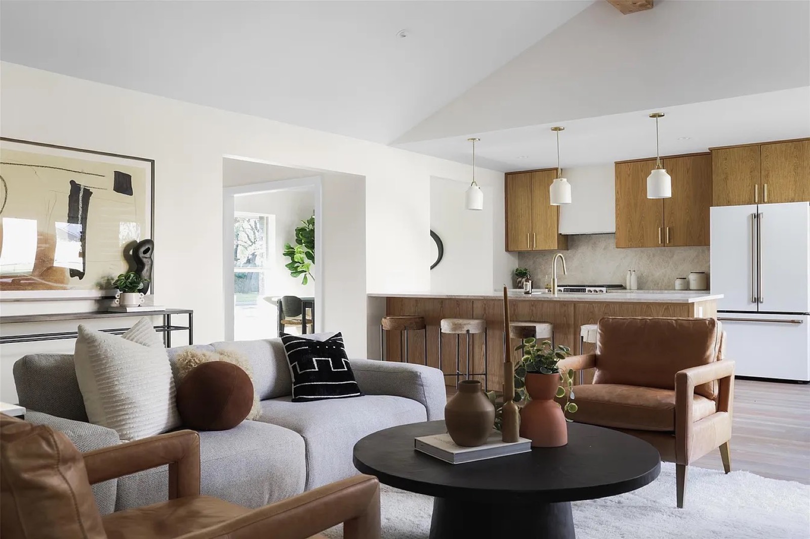 A Highland-staged Austin living room